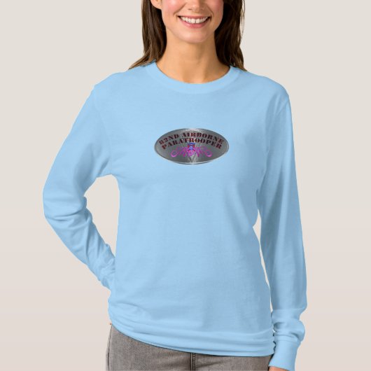 82e Airborne Parachutist Mom! T-shirt (Voorkant)