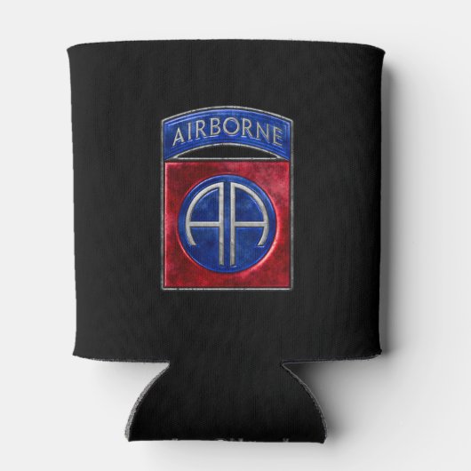 82e Airborne Zwarte Koelbox Blikjeskoeler (Achterkant)