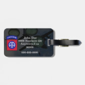 82e bagagelabel voor patches in de luchtafdeling (Achterkant horizontaal)