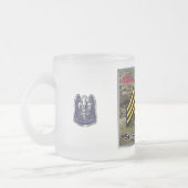 82e brigadier van de Luchtvaartdivisie Matglas Koffiemok (Links)