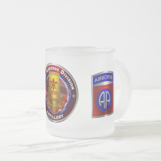 82e bunkerbakkerij matglas koffiemok (Voorkant rechts)