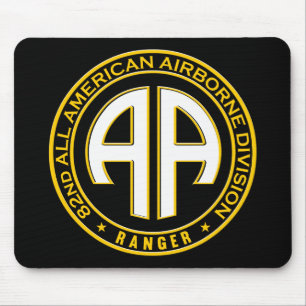 82e Casual patch voor alle Amerikaanse Airborne Ra Muismat
