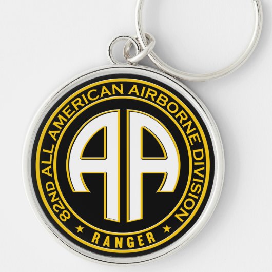 82e Casual patch voor alle Amerikaanse Airborne Ra Sleutelhanger (Voorkant)