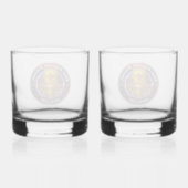 82e divisie Artillerie-brigade Whisky Glas (Achterkant)
