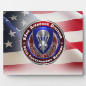 82e divisie Duurzaamheidsbrigade in de luchtvaart Fotoplaat (Voorkant)