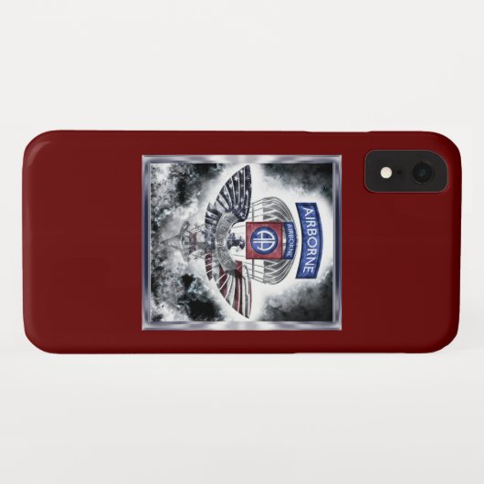 82e explosief ontwerp van de luchtdivisie Case-Mate iPhone case (Achterkant (horizontaal))