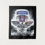 82e explosief ontwerp van de luchtdivisie wandkleed (Voorkant)