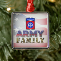 82e familie van de Airborne Division Army
