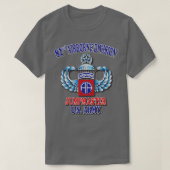 82e Jumpmaster Master Jump Wings T-shirt (Design voorkant)