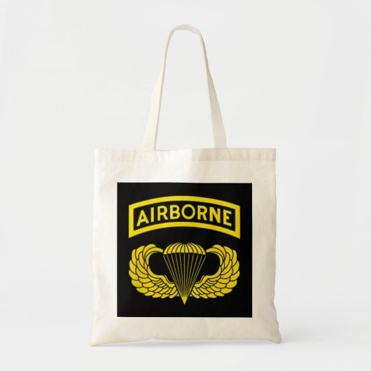 82e landesdivisie Paratrooper , veteranen Tote Bag (Voorkant)