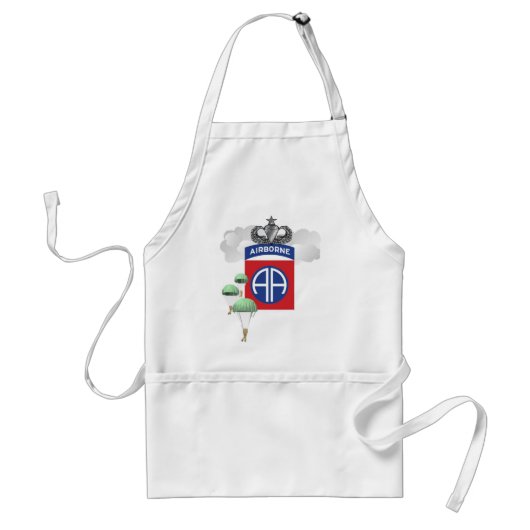 82e luchtbrug, paratroopers, hogere sprongen standaard schort (Voorkant)