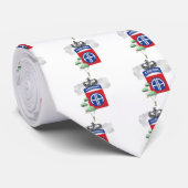 82e luchtbrug, paratroopers, hogere sprongen stropdas (Opgerold)