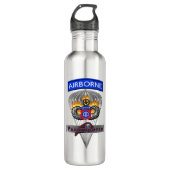 82e luchtdivisie "Flaming Wings" Waterfles (Voorkant)