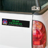82e luchtdivisie irak binnenste bumpersticker (Op Truck)