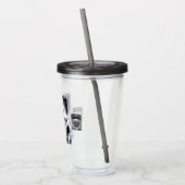 82e luchtdivisie Ontplofbaar omhuld ontwerp Acryl Drinkbeker (Links)