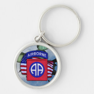 82e luchtdivisie patch veteranen vet Sleutelhanger
