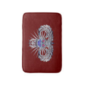 82e luchtdivisie "Verrijkte schedel" Badmat (Voorkant Verticaal)