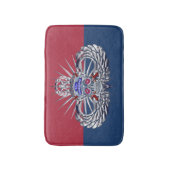 82e luchtdivisie "Verrijkte schedel" Div-kleuren Badmat (Voorkant Verticaal)