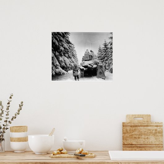 82e luchthaven in België Poster (Keuken)