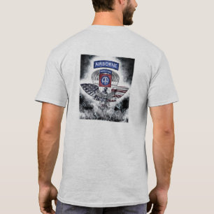 82e Luchtlandingdivisie explosief ontwerp T-shirt