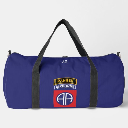 82e Luchtlandingdivisie Ranger Gepersonaliseerd Plunjezak (Voorkant)