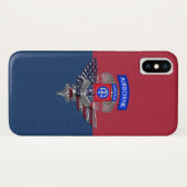 82e Luchtlandingdivisie Veteraan Case-Mate iPhone Case (Achterkant (horizontaal))