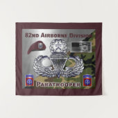 82e Luchtlandingdivisie  Wandkleed (Voorkant (horizontaal))