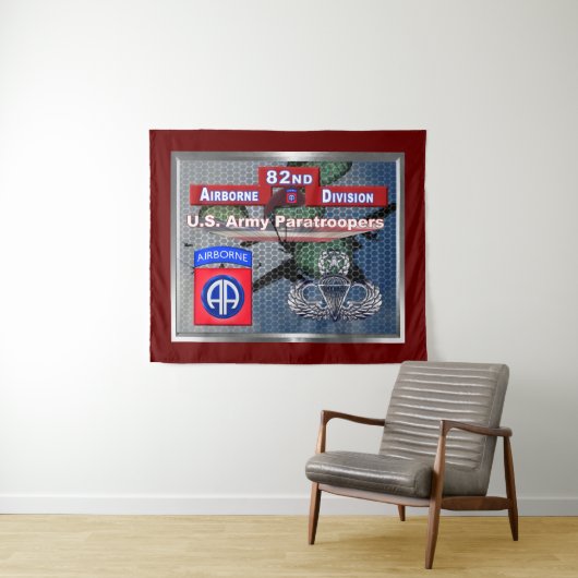 82e Luchtlandingdivisie Wandkleed (In Situ (horizontaal))