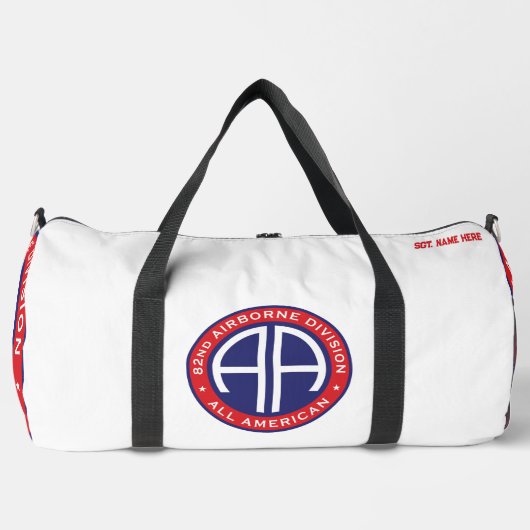 82e Luchtlandingsdivisie "All American"  Plunjezak (Voorkant)