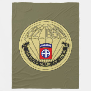 82e Luchtlandingsdivisie – America's Guard of Hono Fleece Deken