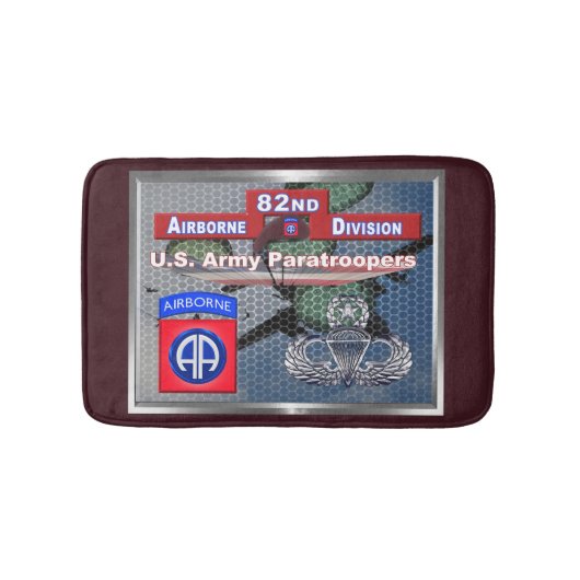 82e Luchtlandingsdivisie  Badmat (Voorkant)