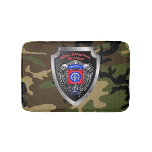 82e Luchtlandingsdivisie Badmat (Voorkant)