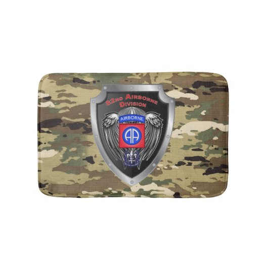 82e Luchtlandingsdivisie  Badmat (Voorkant)