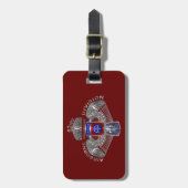 82e Luchtlandingsdivisie Bagagelabel (Voorkant verticaal)