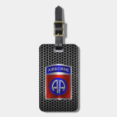 82e Luchtlandingsdivisie Bagagelabel (Voorkant verticaal)
