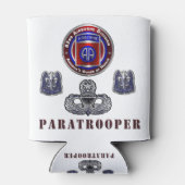 82e Luchtlandingsdivisie  Blikjeskoeler (Achterkant)