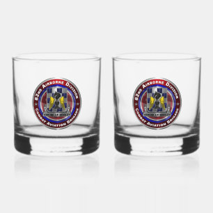 82e Luchtlandingsdivisie CAB Luchtvaartbrigade Whisky Glas