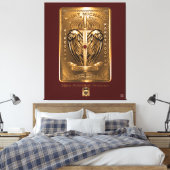 82e Luchtlandingsdivisie Canvas Afdruk (Insitu (Slaapkamer))