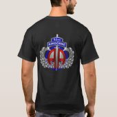 82e Luchtlandingsdivisie Cool Dagger Design T-shirt (Achterkant)