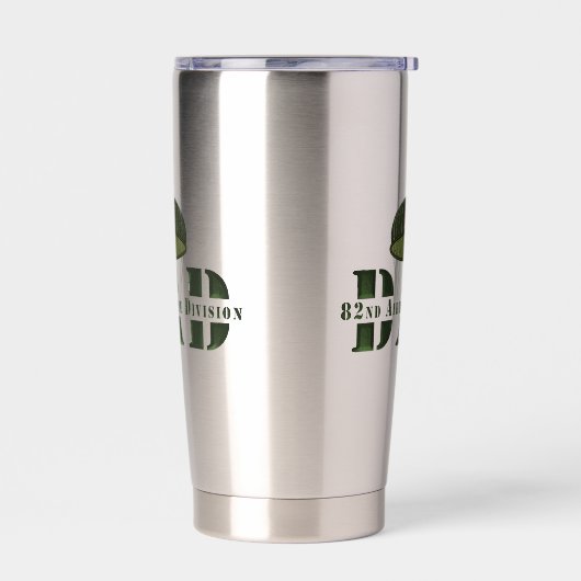82e Luchtlandingsdivisie DAD Geïsoleerde Drinkbeker (Links)