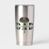 82e Luchtlandingsdivisie DAD Geïsoleerde Drinkbeker (Voorkant)