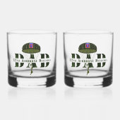 82e Luchtlandingsdivisie DAD Whisky Glas (Voorkant)
