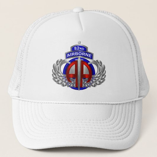 82e Luchtlandingsdivisie “Dagger Design” Trucker Pet (Voorkant)