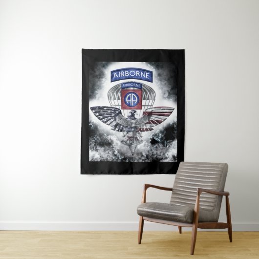 82e Luchtlandingsdivisie Explosief Ontwerp Wandkleed (In situ)