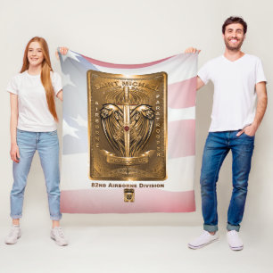 82e Luchtlandingsdivisie Fleece Deken