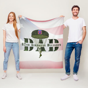 82e Luchtlandingsdivisie Fleece Deken
