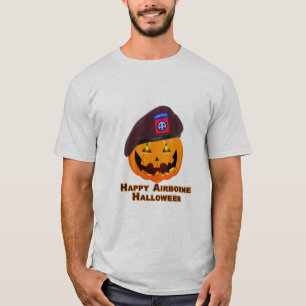 82e Luchtlandingsdivisie – Gelukkig Airborne Hallo T-shirt