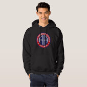 82e Luchtlandingsdivisie "Gepensioneerd" Status Gr Hoodie (Voorkant volledig)