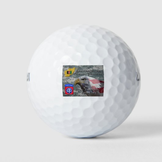82e Luchtlandingsdivisie Golfballen (Voorkant)