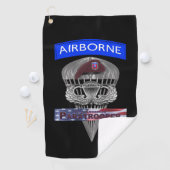 82e Luchtlandingsdivisie Golfhanddoek (Insitu)
